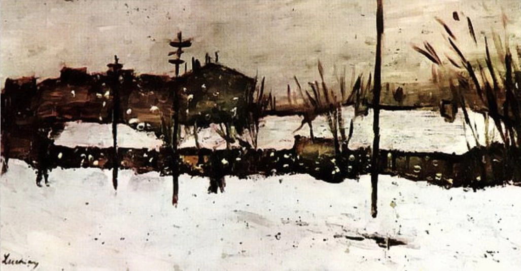 Inverno alla barriera Filantropiei - Romanian National Art Gallery, Bucharest, Romania